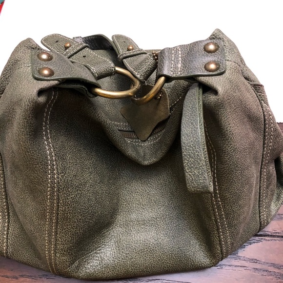 Danier Handbags - Danier Shoulder bag Leather - Green